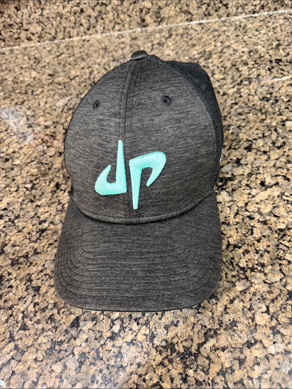 Dude Perfect x New Era Hat in Grey Heather Teal